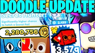 JAK ZDOBYĆ NAJLEPSZE SECRET PETY w NOWYM 🎨DOODLE UPDATE🎨 w PET SIMULATOR X!  ROBLOX