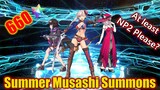 [FGO NA] How many Summer Musashi's can I get for 660 SQ? | Summer 4 Banner 1 Summons