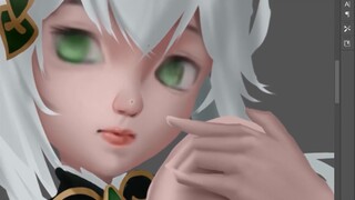 [Painted by myself] [Nashida] Is this 500 years old? ? ?