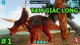 ARK Mobile Tập 1 - Khởi Đầu Sinh Tồn Gặp Ngay Cá Sấu May Chạy Thoát - Top Game Cực Hay Android Ios