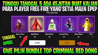 TERSEMBUNYI!! CARA MENDAPATKAN BUNDLE TOP CRIMINAL RED DI EVENT ONE IN A MILLION - RESMI DARI GARENA