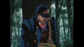 Jotaro in this movie looks stronger than Platinum