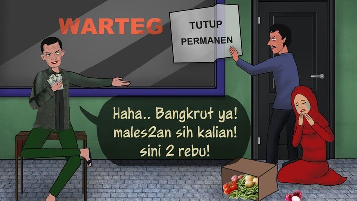 Tukang Parkir Preman - 2 ribu gak buat kamu miskin! Aku yg kaya #HORORMISTERI _