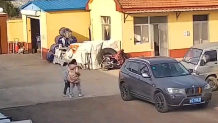 Hai đứa trẻ sợ đến mức nghe tiếng chó sủa là bỏ chạy thục mạng; phụ huynh ra xem một cái thì vừa buồ