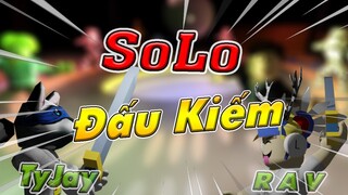 Roblox - Màn SOLO "ĐẤU KIẾM" 3000 ROBUX Cực Gắt Giữa Chồn Nhọ TYJAY  Vs RobloxActionVN Và Cái Kết
