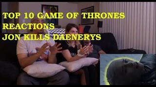 Top 10 Game of Thrones Reaction JON kills Daenerys (Season 8 x 6) Final Episode