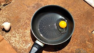 Cuộc sống châu Phi__ Nắng nóng ở châu phi có rán được trứng không_