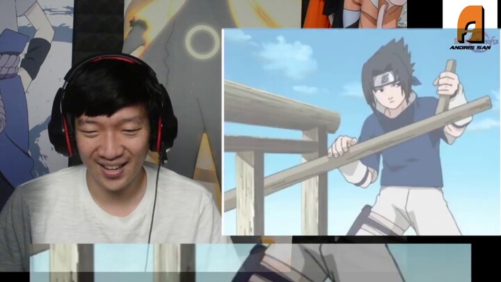 KAPAL KEBAKARAN, NYAWA DIUJUNG TANDUK |  REACTION ANIME NARUTO EP 103