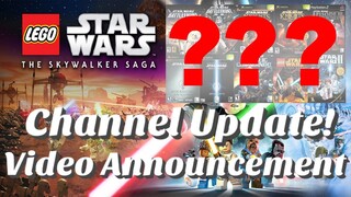 Channel Update and Special Announcement!