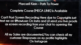 Marczell Klein  course – Path To Power download