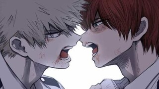 [Bùng nổ / Ngọt ngào] Todoroki Shouto × Bakugo Katsuki