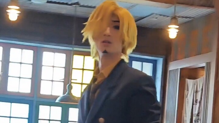 Disguised as a woman, he successfully made Sanji puke.