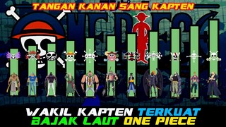 11 Wakil Kapten Terkuat dari Bajak Laut Terkuat Dunia One Piece