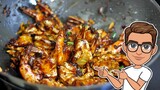 Tasty Hong Kong Crispy Garlic Prawns | Chinese Style Stir Fry Garlic Shrimp with Fermented Soybean