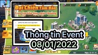 Thông tin sự kiện Event ngày 08/01/2022 || One Punch Man: The Strongest || NewbieGaming