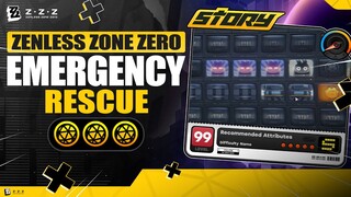 Emergency Recue | Story Commission | All Observation Data |【Zenless Zone Zero】