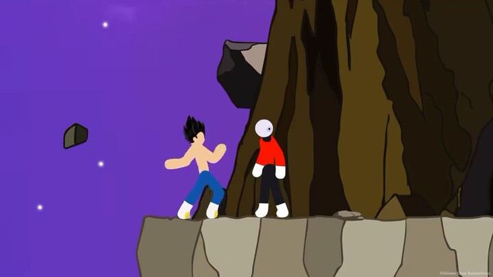 GOKU VS JIREN STICK FIGHT PART2