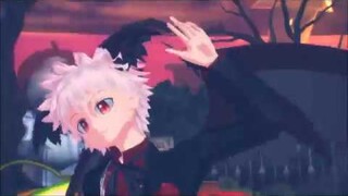 [MMD HXH] Gon and Killua | Trick or Treat [flashlight warning]