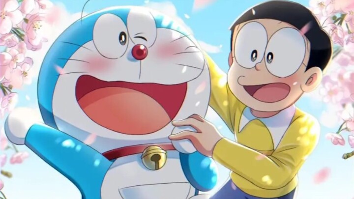 [Doraemon, although you are in the future, you may be a bad robot, but to me you are a great robot! 