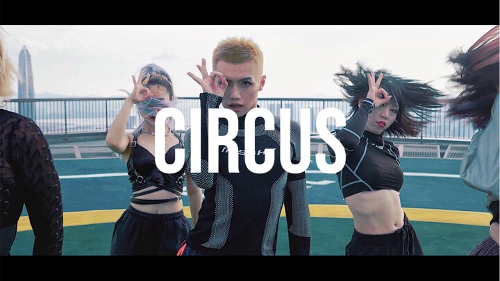 Joey choreographs a tribute to Britney Spears' classic dance music Circus [Storm Dance Studio] Shenz