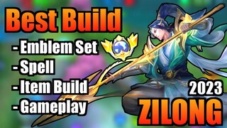 ZILONG BEST BUILD 2023 | TOP 1 GLOBAL ZILONG BUILD | ZILONG - MOBILE LEGENDS | MLBB | PART 2