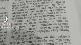 Pang Araw Araw na Talata.                                   Genesis 26:17-22