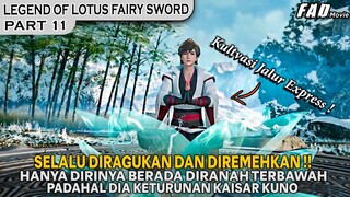 XU QING  DITANTANG MENGIKUTI PERTANDINGAN PEDANG ABADI - ALUR LEGEND OF LOTUS FAIRY SWORD PART 11