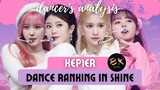Kep1er: Shine Dance Ranking (dancer's analysis)