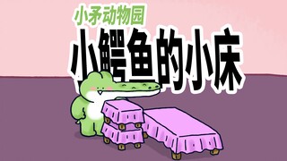 【小矛动物园】小动物们的小小床，都很有用处。
