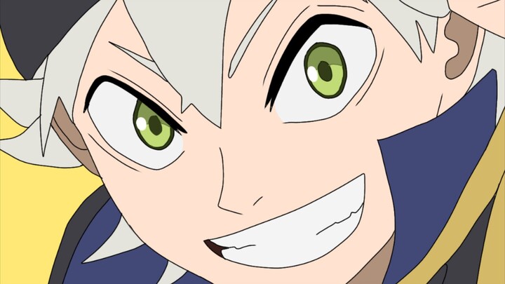 Menggambar Asta dari Black Clover to 3D style