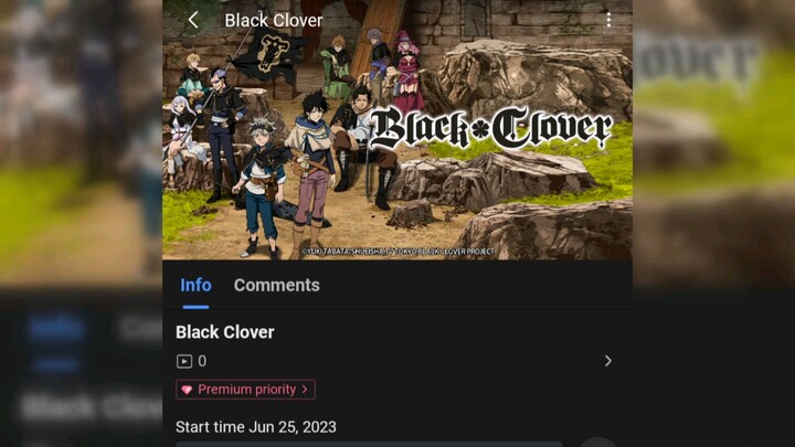 black clover is back!!!😖😖