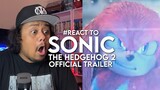 #React to SONIC The Hedgehog 2 Official Trailer