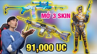 [PUBG Mobile] Tacaz Come Back Đốt 91K UC | Đập RP17 + Nâng Cấp Full MINI và M249 BĂNG | T98