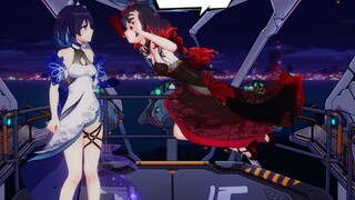 Honkai Impact 3 Heixi sangat lucu untuk menakut-nakuti Xier, Deli sudah lama berada di dek, mungkin ini hanya keengganan