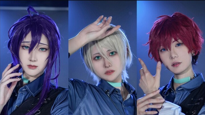 [รวมดารา! อนันซันบุรุสุทาสุ! ] 夜に駆ける- ALKALOID เวอร์ชั่นแรก [การเต้นรำคอสกลุ่มอัลคาไลน์]