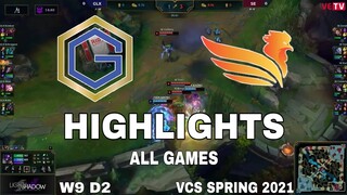 Highlight GLX vs SE All Game VCS Mùa Xuân 2021 Highlight GLX vs SBTC GMedia Luxury vs SBTC Esports