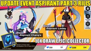 BOCORAN TANGGAL RILIS EVENT ASPIRANT PART 3! RESALE SKIN ASPIRANT ANGELA & RUBY 2023 Mobile Legends