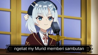 #KompetisiKreasiUnggahan3 , ketika ngeliat My murid ngasih sambutan