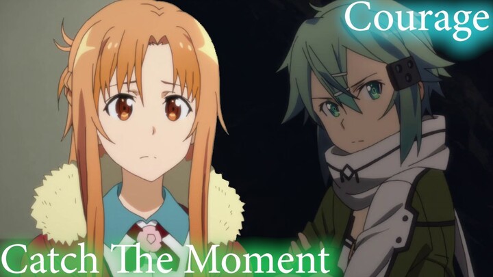 [Mashup] Courage X Catch The Moment (Flipped Version) | SAO II X SAO Ordinal Scale