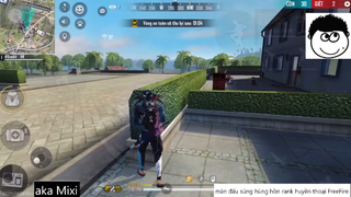 màn đấu súng hùng hồn rank huyền thoại FreeFire #11