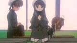 Later, Tomoyo always put his hands together.