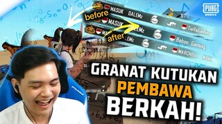 STRATEGI PATEN DARI MEMPERTAHANKAN ZONA HINGGA CLUTCH DENGAN GRANAT KUTUKAN! || PUBG MOBILE