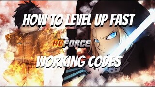 [CODES] Ro-Force - HOW TO LEVEL UP FAST AND EASY | Roblox |