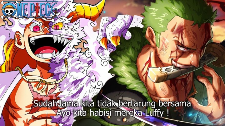 ONE PIECE 1175 KEKUATAN GABUNGAN LUFFY DAN ZORO