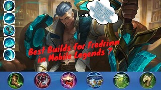 Is It The Best Builds for Fredrinn in Mobile Legends ? #mlbb #fredrinn