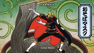 Sanji's transformation| The birth of OSOBA MASK | One Piece Episode 925