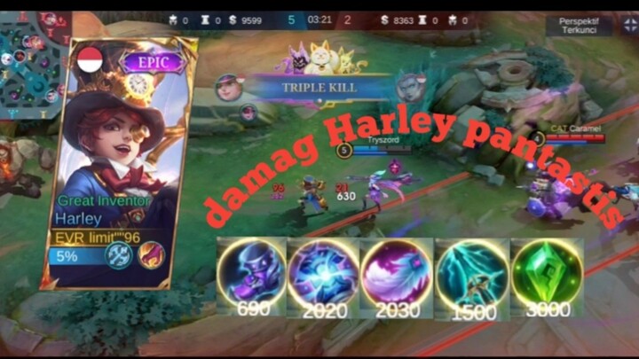 harley juga hero yg ngeselin ketika lok yg darah tipis🔥🔥