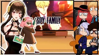 WISE Agents reacts to Mission 14💣Anya saves Loid Forger🔫Spy x Family S2