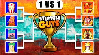 🍔🍕FOOD VS FIRE🔥🔥 SKINS TOURNAMENT BATTLE IN STUMBLE GUYS
