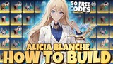 ALL & BEST BUILDS FOR UPCOMING CHARACTER ALICIA BLANCHE (50x CODES) - Solo Leveling Arise